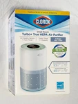 New Clorox Small Room Turbo+ True Hepa Air Purifier 11103 Auto Mode 4-SPEED. Fixed Price $69.00.
