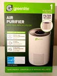 Greenlite 15W Air Purifier True Hepa H13, 3-STAGE, Touchscreen, Covers 158 Sq Ft. Fixed Price $15.00.