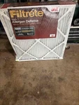 Filtrete 23.5X23.5X1 Furnace Air Filter Mpr 1000 Micro Allergen Defense. Fixed Price $50.99.