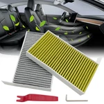 Jojomark Cabin Air Filter Fits For Tesla Model 3/Y With 5.5" X 9.5" 1.2". Fixed Price $27.00.