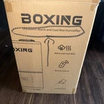 Boxing HU-802 Ultrasonic Warm And Cold Mist Humidifier With Remote. Fixed Price $25.00.