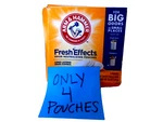 Arm & Hammer Baking Soda Pouches For Small Places - 4 Count. Fixed Price $10.39.