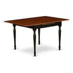 East West Furniture Monza Rectangular Wood Dining Table Black/cherry. Fixed Price $297.63.