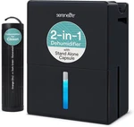 Serenelife 2-IN-1 91 Oz Dehumidifier For Home, Bedroom & Bathroom (open Box). Fixed Price $26.36.