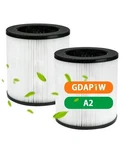 Two Pureburg A2 Hepa Filter Ameifu GDAP1W & Vewior H13 New 7X7.5". Fixed Price $24.00.