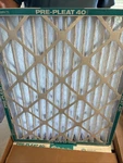 Aaf Flanders Pre-pleat 40 Pleated Merv 8 Air Filter 12-PACK. 20X24X2. Fixed Price $20.00.