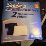 Lot Of 3 Boxes Smoke Grabber Ashtray Filters 2-2 Packs HAP76 Or HAP75 Holmes. Fixed Price $18.99.