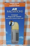 Plug-in Air Purifier W/outlet, Nightlight, Eliminates Odors, Permanant Filter. Fixed Price $22.00.