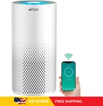 Afloia Air Purifier For Home Large Room 1076FT ,smart Wifi,alexa,dust Mold 22DB. Fixed Price $94.96.