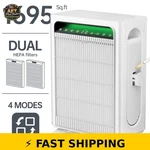 Fmukl Hepa Air Purifier For Large Rooms Ultra-quiet, Dual Filters. Fixed Price $117.99.