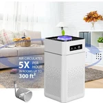 Home True Hepa Air Purifier Large Room Cleaner For Allergies Smoker Pet Dust. Fixed Price $25.98.