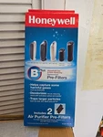 Honeywell- Plus Replacement (w/ Air Purifier Pre-filters) HRF-B2. Fixed Price $15.00.