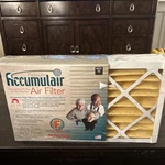 Accumulair Platinum 12X20X4 Merv 11 Filters (2 Pack) New Sealed. Fixed Price $34.95.
