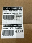 Us Home Filter SC40-18X18X1-6 18"X18"X1" Merv Pleated Air Per Case. Fixed Price $44.45.
