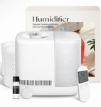Obgnsai Evaporative Humidifier Bedroom No Mist Dishwasher Safe White Dust. Fixed Price $40.99.