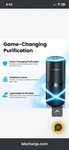 Labcharge Ionic Portable Usb Powered Air Purifier Black 12W. Fixed Price $39.95.