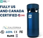 Kiki Pure M1 Uv & Stage H13 Hepa Air Purifier. Sleek Aluminum Design. Fixed Price $39.99.