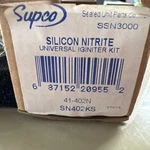 Supco SSN3000 Hot Surface Igniter, Lp/ng, 120V Ac, 5/8 In L., Universal. Fixed Price $25.00.