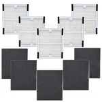 (5) Hepa & Carbon Filters For Idylis IAF-H-100B IAP10050 IAP-10-125 AC-2125. Fixed Price $39.95.