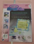 New Grafix Jet Shrink Film 8.5"X11" 6/PKG-WHITE -KSF6-WIJ Sheets. Fixed Price $15.00.