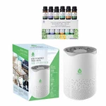 Pursonic Air Purifier With 6-PACK Premium Essential Oils Collection. Fixed Price $59.99.
