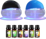 Air Purifier & Essential Oil Diffuser With 7-COLOR Night Light. Fixed Price $160.99.