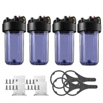 Inch Clear Home Whole House Water Filter Housing Filtration System 4.5" X 10". Fixed Price $139.99.