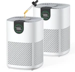 Vewior 2 Pack Air Purifiers For Home, Bedroom Large Up To. Fixed Price $314.96.
