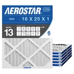 16X25X1 Merv 13 Air Filter, Count, Actual Size (15.75 24.75 0.75), Hvac,. Fixed Price $65.07.