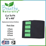 Replacement Carbon Filters For Honeywell 6X48 Series Air Purifiers 1 2 Pack. Fixed Price $16.99.