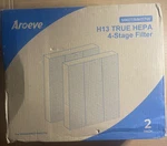 Aroeve MK07/MK07W Air Filter Pet Allergy Replacement 4-IN-1 Purifier. Fixed Price $32.33.