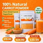 Carrot Powder 50G Natural Skin & Juice Booster Pure Dried Ceylon Superfood. Fixed Price $39.99.