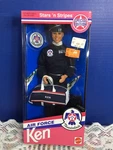 1993 Mattel Stars 'n Stripes Air Force Ken Special Edition #11555 Nrfb. Fixed Price $29.99.