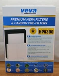 Veva Advanced For HEPA300 Hepa's And 4 Carbon Pre-filters. Fixed Price $22.50.