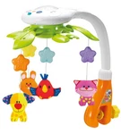 Baby Crib Mobile With And Lights - Rotating Musical For Wit.... Fixed Price $93.18.