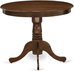 East West Furniture Antique Dining Room Table - Round Kitchen Top. Fixed Price $221.74.