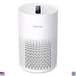 AC400 White Air Purifier With H13 Hepa Filter Eliminates Pollen, Smoke, Dust. Fixed Price $71.13.
