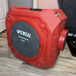 Commercial Hepa Air Scrubber 550 Cfm 3 Stage Filtration Negative Machine Euc. Fixed Price $245.00.