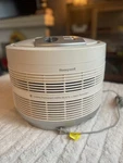 Honeywell True Hepa Allergen Reducer & Germ Fighting Air Purifier, Round Design. Fixed Price $90.00.