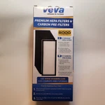 Veva 8000 Elite Pro Series Air Purifier 2 Hepa Filter Replacements. Fixed Price $30.00.