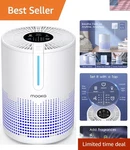 Air Purifier For Bedroom Home Car Rv Small Portable Hepa Filter 430 Sq Ft. Fixed Price $63.40.