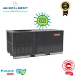 Ton Goodman Package Unit System Air Conditioner 13.4 SEER2 Horizontal R32. Fixed Price $3659.00.