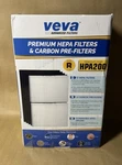 Veva Complete Premium Hepa Replacement Filter Pack Including 4-CARBON HPA200. Fixed Price $24.99.