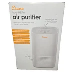 Crane True Hepa Air Purifier With Uv Light, 3-STAGE Filtration System. Fixed Price $27.98.