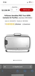New In Box Aeramax Pro Pc Air Purifier CRC95733 9573301 Fellowes. Fixed Price $1000.00.