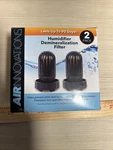 Air Innovations Humidifier Demineralization Black 2 Filters. Fixed Price $14.00.