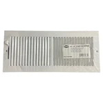 Ez-flo 16X6 2-WAY Floor Register Vent Cover White Steel Louver. Fixed Price $20.90.