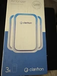 Clarifion Air Ionizer Filterless Plug-in Negative Generator Pack Of 3. Fixed Price $64.00.