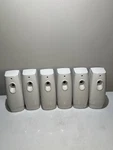 6- White Timemist Classic Metered Air Care Dispenser. Fixed Price $63.99.
