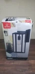 Black Modern Outdoor Wall Mount Light Sconce Globe Brand New In Box. Fixed Price $27.99.